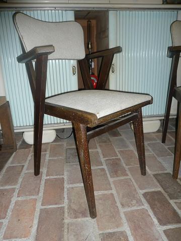 Paire fauteuils vintage scandinave